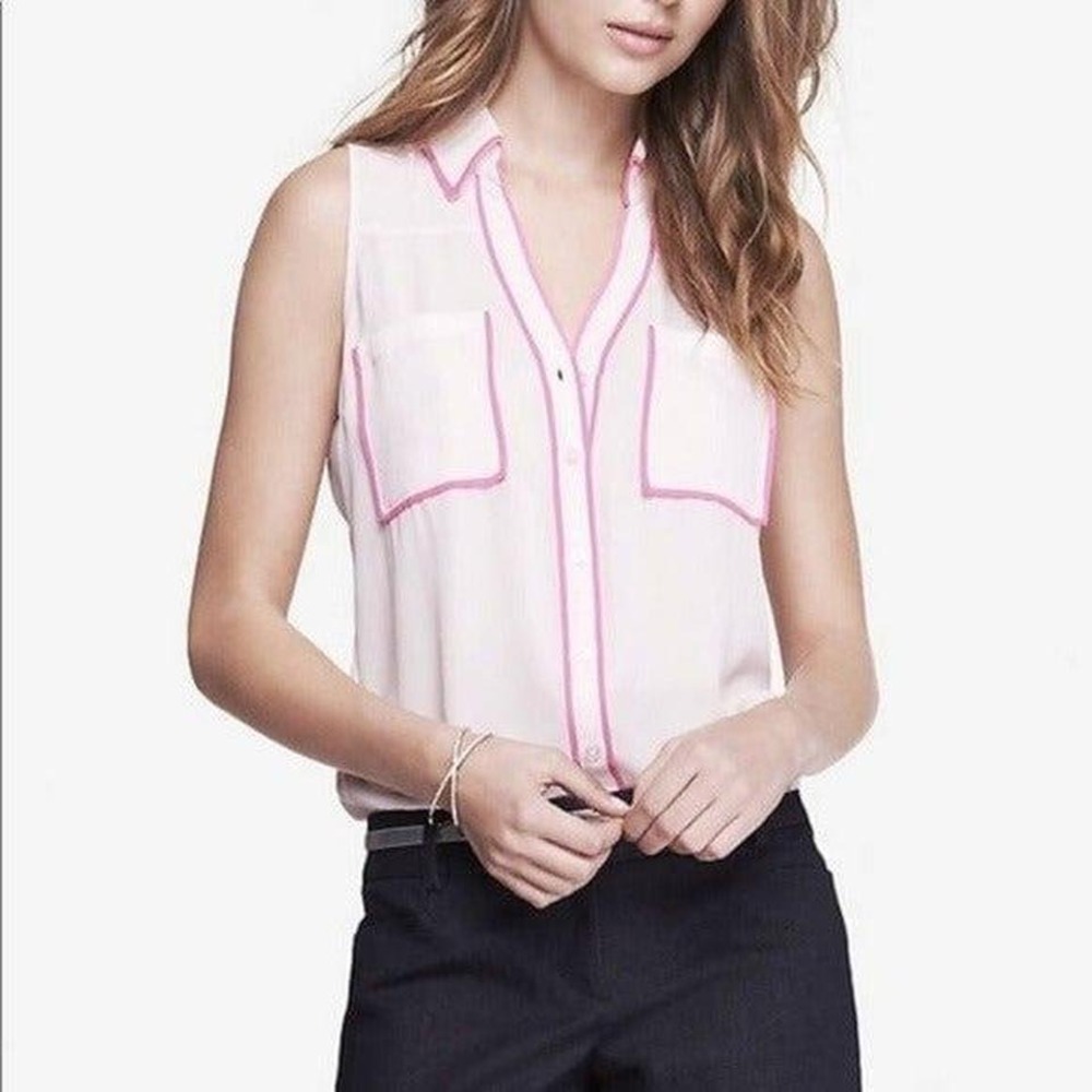 Express Portofino Top Shirt Blouse XS